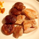 素朴☆　鶏肉と椎茸で味ぽんソテー